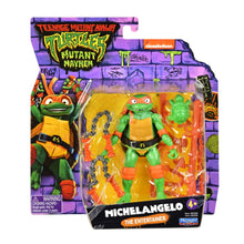 דמות Michelangelo צבי הנינג׳ה Mutant Mayhem עם אביזרים
