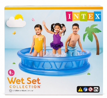 בריכה מתנפחת לילדים Intex Wet Set בגודל 188×46 ס״מ