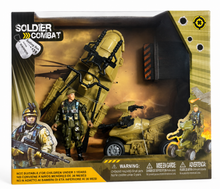 Soldier Combat – ערכת חייל עם אופנוע וסירת קרב