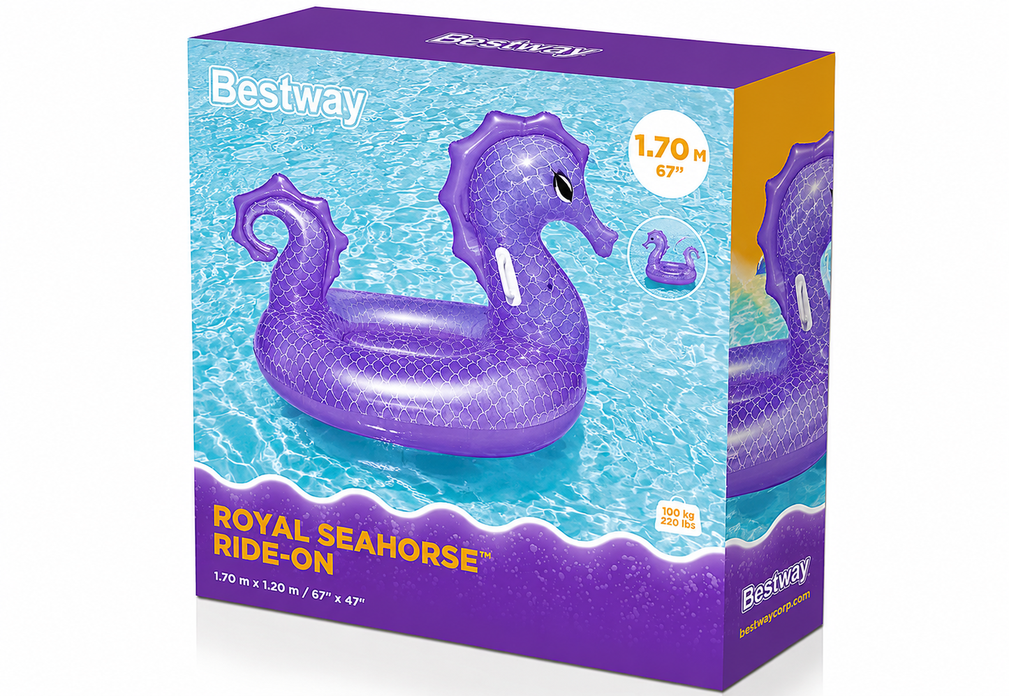 מזרן ים Bestway Royal Seahorse