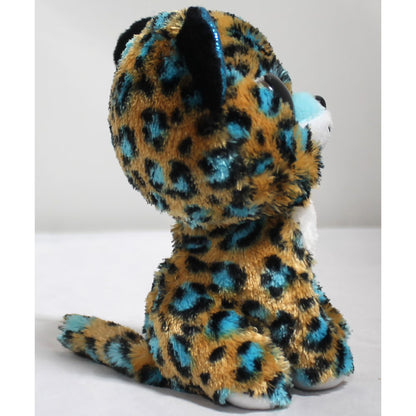 בובת פרווה Ty Beanie Boos Cobalt The Leopard