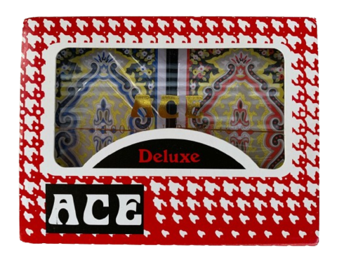 מארז 2 חפיסות קלפים ACE Deluxe