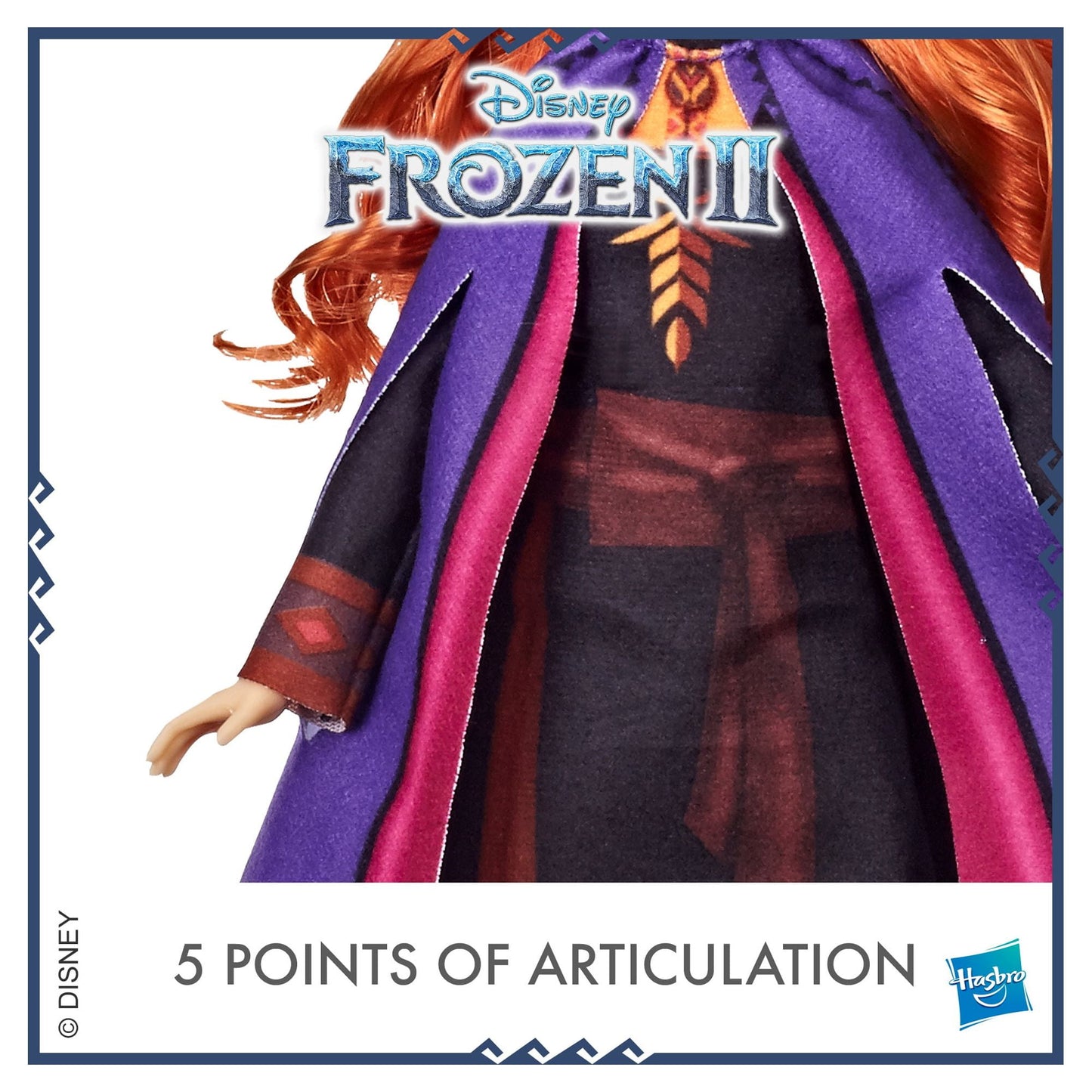 בובת Anna Disney Frozen II של Hasbro