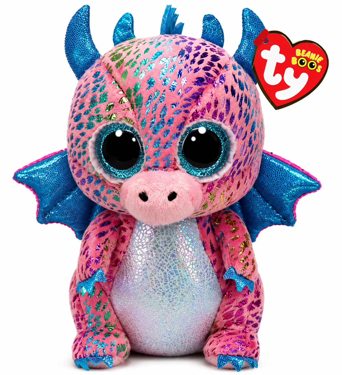 בובת פרווה Ty Beanie Boos Flint The Dragon
