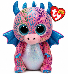 בובת פרווה Ty Beanie Boos Flint The Dragon
