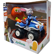 רכב שטח על שלט Disney Zootopia עם דמות ג׳ודי הופס, 4 גלגלים, אור וקול