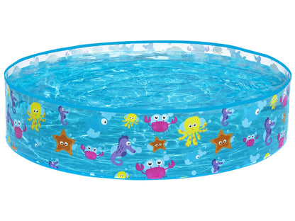Bestway Aquatic Fill ’N Fun – בריכת ילדים 122 ס״מ