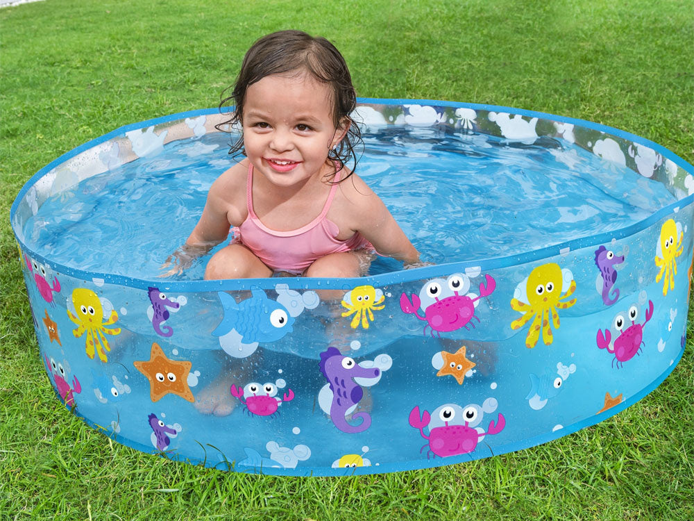 Bestway Aquatic Fill ’N Fun – בריכת ילדים 122 ס״מ