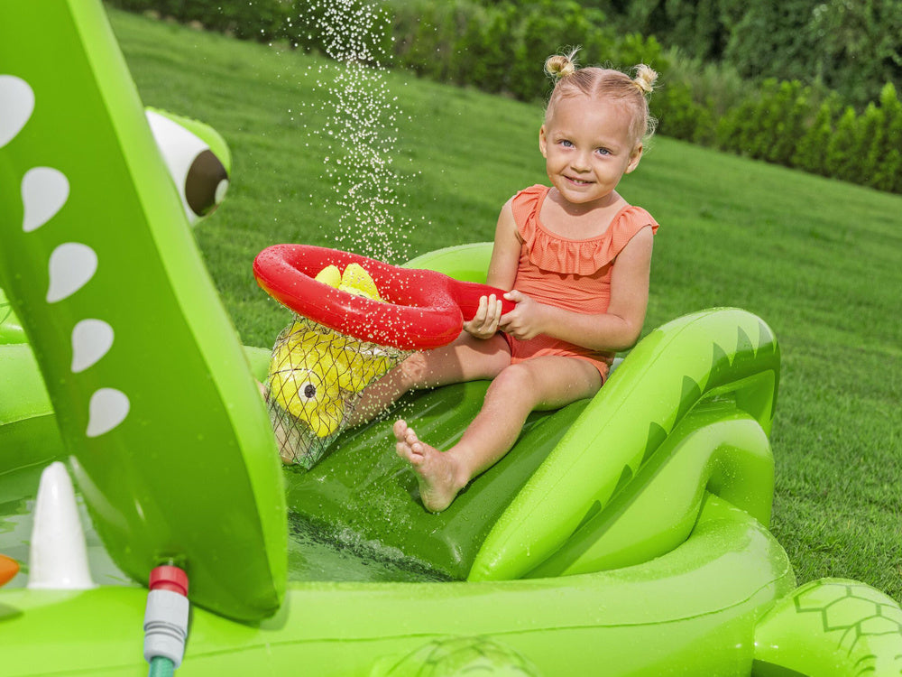 Bestway Later Gator Play Center – בריכת פעילות תנין לילדים