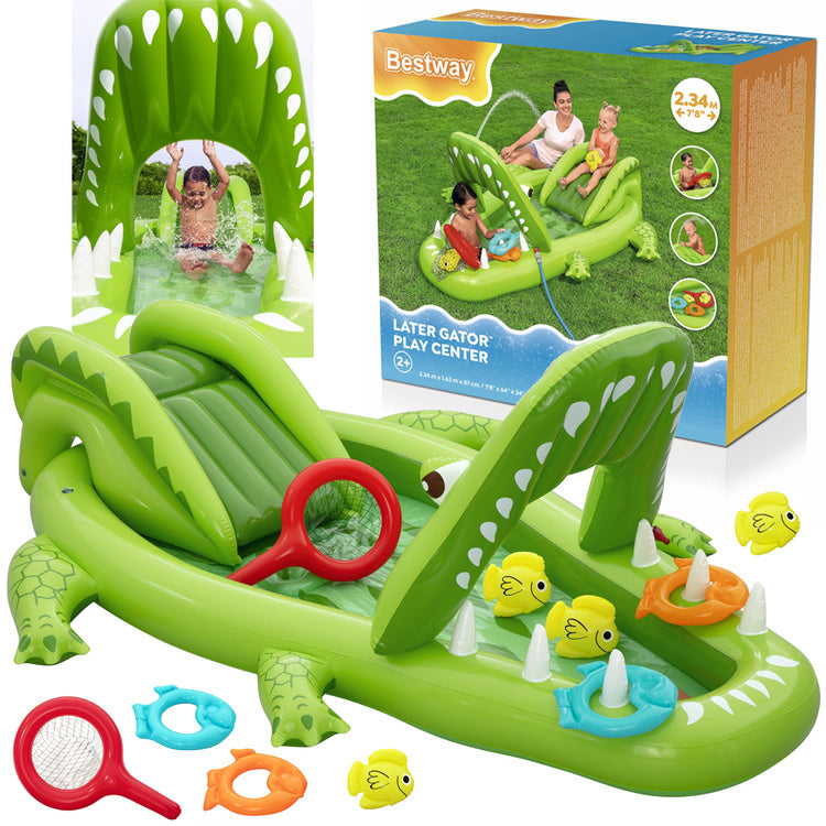 Bestway Later Gator Play Center – בריכת פעילות תנין לילדים
