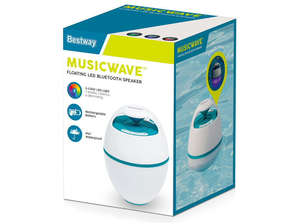 רמקול צף Bestway MusicWave לבריכה