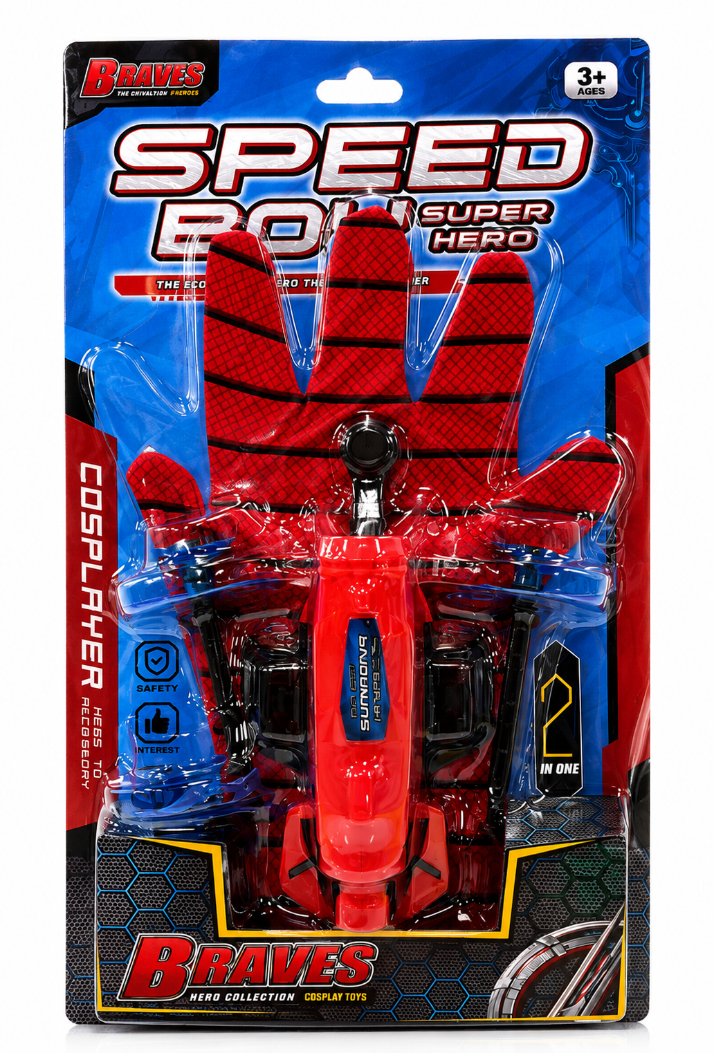 כפפת גיבור־על עם משגר Speed Bow
