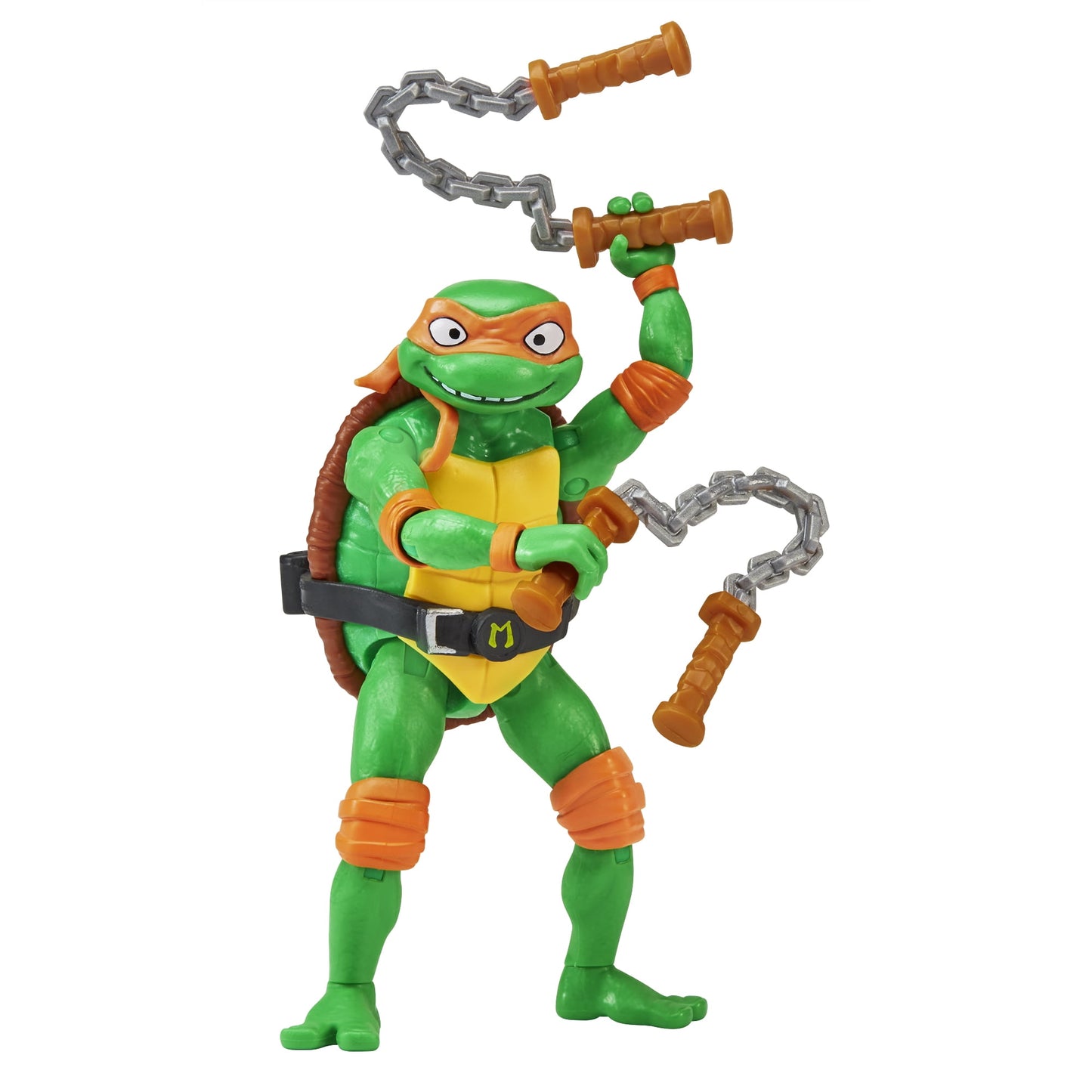 דמות Michelangelo צבי הנינג׳ה Mutant Mayhem עם אביזרים
