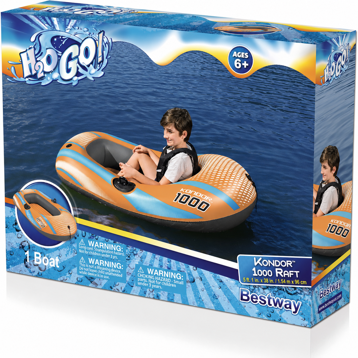 Bestway Kondor 1000 – סירת גומי לילדים