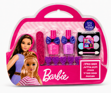 ערכת איפור קומפקטית Barbie עם לקים וצלליות