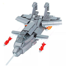מטוס קרב להרכבה Pingao Blocks Military Fighter