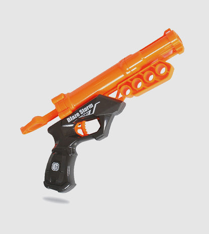 אקדח דו־קני כתום G-FORCE עם 10 כדורי ספוג JOKER (אונליין בלבד)