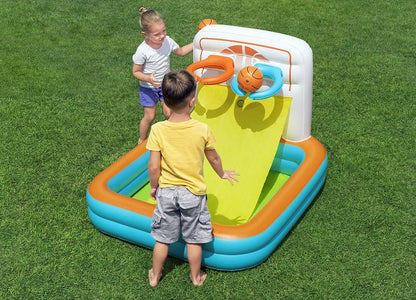 Bestway Kick ’N Swish – בריכת כדורים 3 ב-1 לילדים