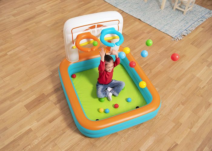 Bestway Kick ’N Swish – בריכת כדורים 3 ב-1 לילדים