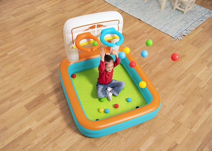 Bestway Kick ’N Swish – בריכת כדורים 3 ב-1 לילדים
