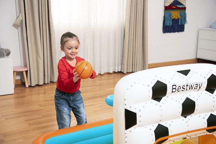 Bestway Kick ’N Swish – בריכת כדורים 3 ב-1 לילדים