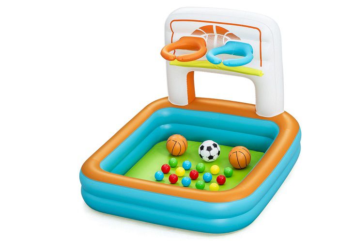 Bestway Kick ’N Swish – בריכת כדורים 3 ב-1 לילדים