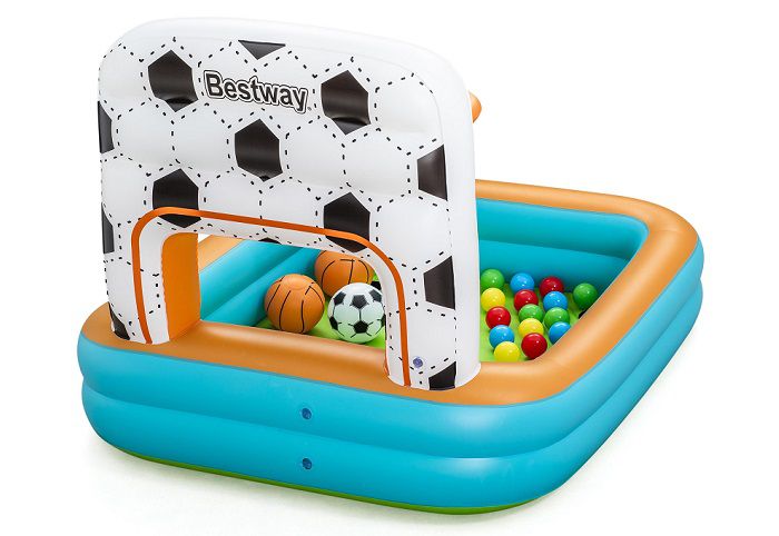 Bestway Kick ’N Swish – בריכת כדורים 3 ב-1 לילדים