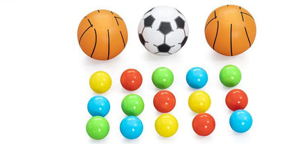 Bestway Kick ’N Swish – בריכת כדורים 3 ב-1 לילדים