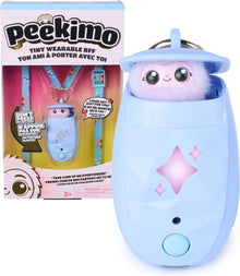 חיית מחמד אינטראקטיבית Peekimo בקפסולה בצבע ורוד או תכלת עם אורות, צלילים ויותר מ־100 תגובות
