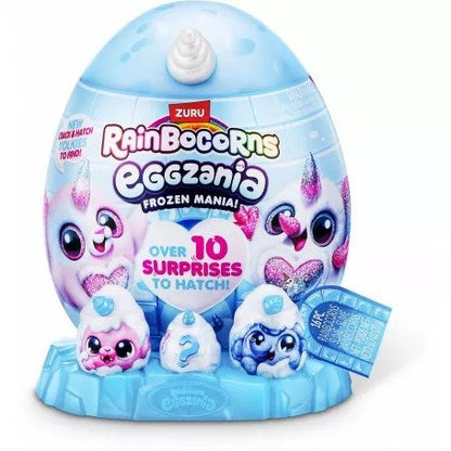 ריינבוקורן ביצת הפתעה קרח Rainbocorns Eggzania Frozen Mania