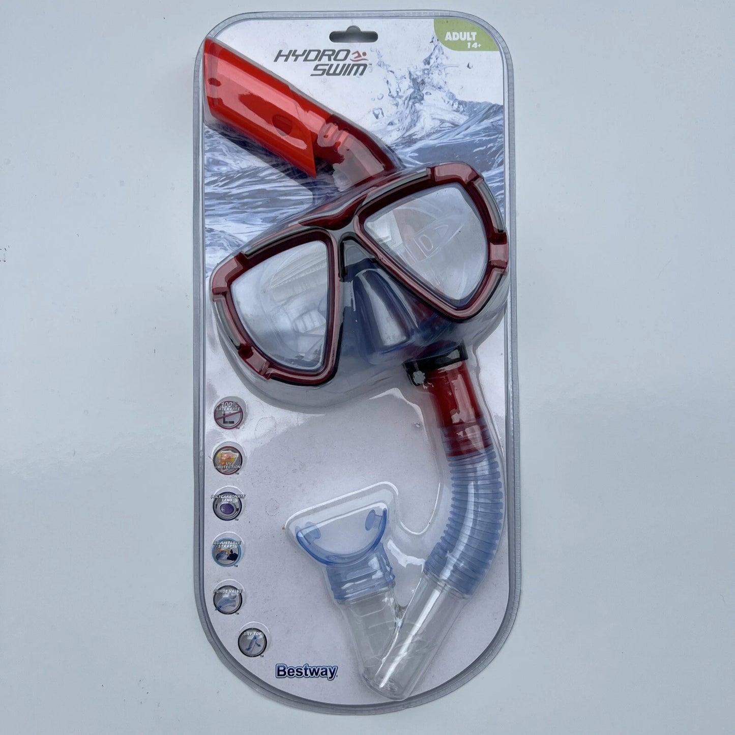 סט מסכת צלילה ושנורקל Hydro Swim