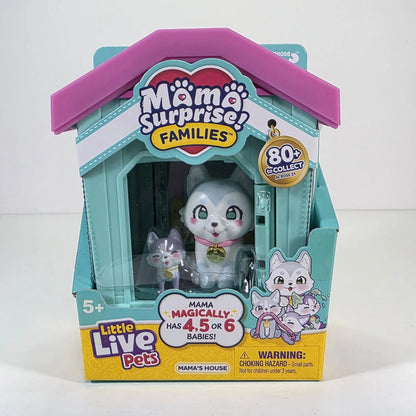 Little Live Pets Mama Surprise – חתולה וגורים