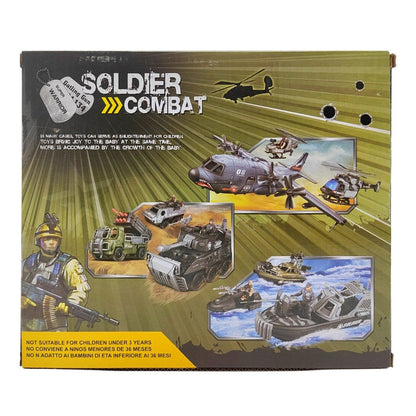 Soldier Combat – ערכת לוחם עם דמות ואביזרים