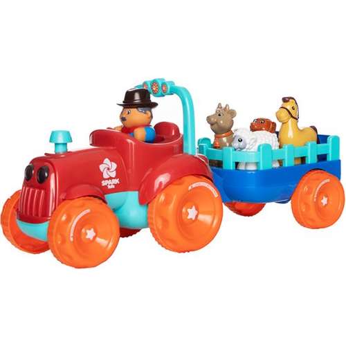 טרקטור חוות החיות מדבר ערבית מבית Spark Toys ספרק טויס - בייבי סמייל