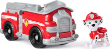 Spin Master מפרץ ההרפתקאות רכב ודמות מרשל Marshall Fire Engine