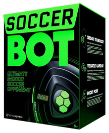 רובוט כדורגל אינטראקטיבי Soccer Bot מבית Stoper עם כדור, 4 דיסקי שטח ומסך LCD לניקוד